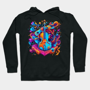 Violin Colors War Hoodie